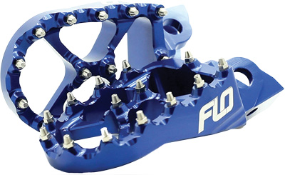 Main image of Flo Footpegs (Blue) KX/CRF