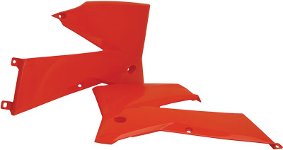 Main image of Acerbis Radiator Shrouds (Orange) KTM 05-06