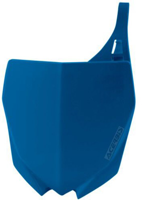 Main image of Acerbis Front Number Plate (Blue) Yamaha YZ 10-21