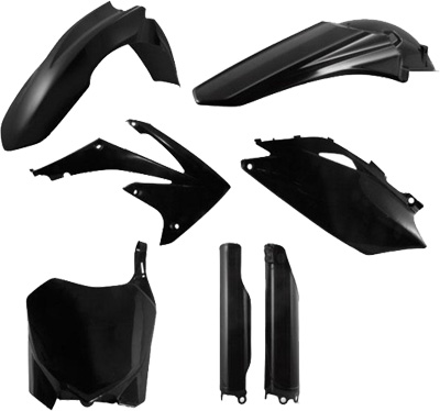 Main image of Acerbis Full Plastic Kit (Black) Honda CRF250R 10-13 CRF450R 09-12