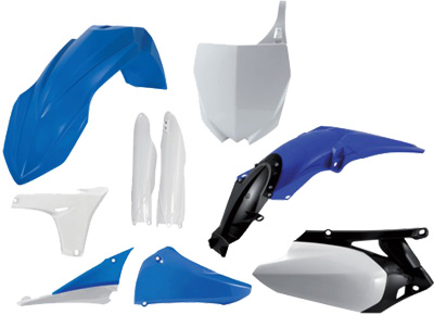 Main image of Acerbis Full Plastic Kits (Original Blue 11-12) Yam YZ450F 10-13