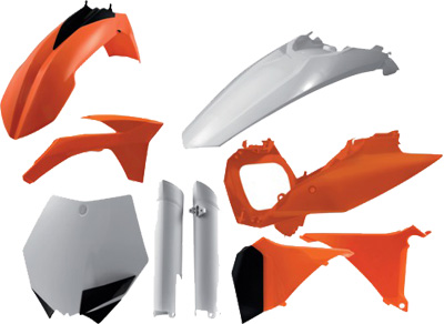 Main image of Acerbis Full Plastic Kit KTM XC/SX 2011 by Acerbis