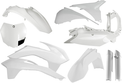 Main image of Acerbis Full Plastic Kit KTM 13-14 (White)