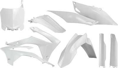 Main image of Acerbis Full Plastic Kit (White) Honda CRF250R 14-15 CRF450R 14-15