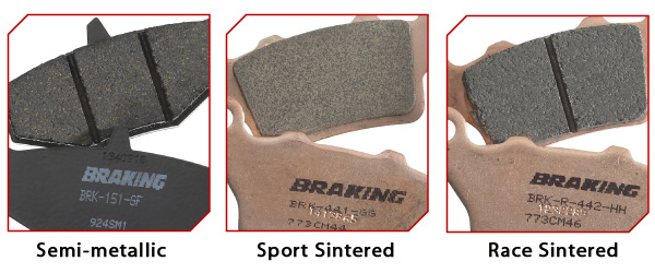 Main image of Braking Semi-Metallic Brake Pad Set 686SM1