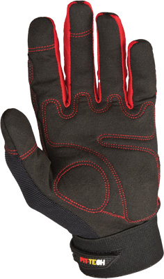 Red Pit Tech Pro Glove (palm)
