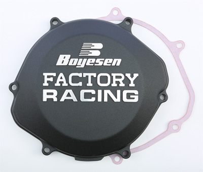 Main image of Boyesen Factory Clutch Cover (Black) CR250 02-07