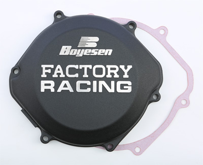 Main image of Boyesen Factory Clutch Cover (Black) CR250/500 87-01