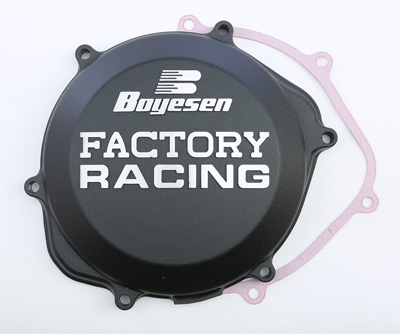 Main image of Boyesen Factory Clutch Cover (Black) CRF450 02-08