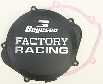 Main image of Boyesen Factory Clutch Cover (Black) CRF250 04-09