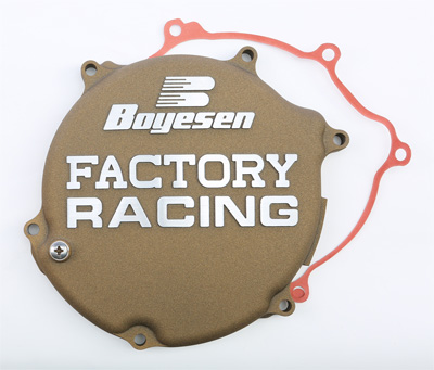 Main image of Boyesen Factory Clutch Cover (Magnesium) KX125 03-08