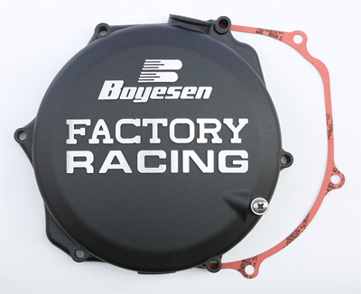 Main image of Boyesen Factory Clutch Cover (Black) RMZ450 08-22