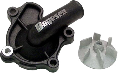 Main image of Boyesen Hy-Flo Waterpump Cover Impeller Kit (Black) CRF250R  10-15