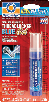 Main image of Permatex Threadlocker Blue Gel 10Gr