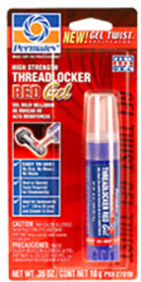 Main image of Permatex Threadlocker Red Gel 10Gr