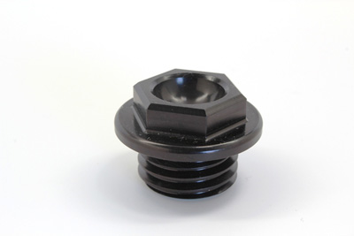 Main image of Works Connection Oil Filler Plug (Black) Yamaha YZ