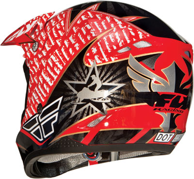 Red Aurora Helmet (back)