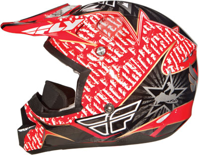 Red Aurora Helmet (side)