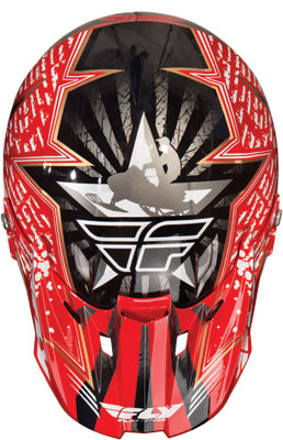 Red Aurora Helmet (top)