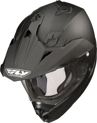 Matte Black Trekker Helmet (top)