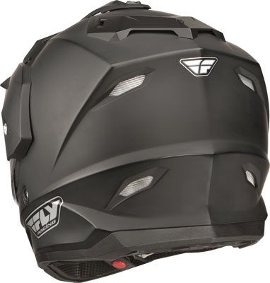 Matte Black Trekker Helmet (back)
