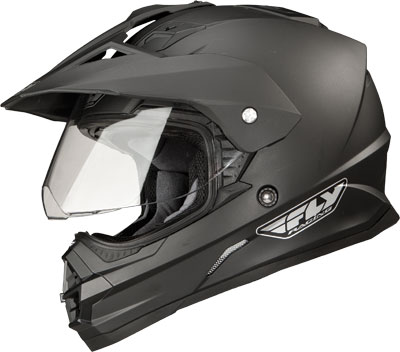 Matte Black Trekker Helmet (side)
