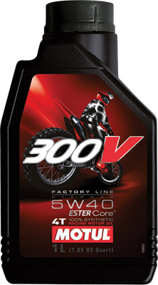 Main image of Motul 300v Offroad 5w40 Synthetic Comp 1-Liter
