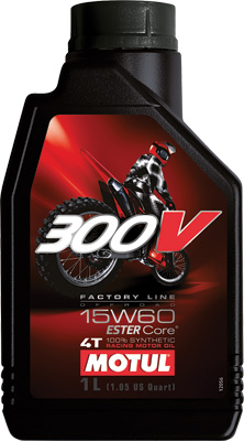 Main image of Motul 300v Offroad 15w60 Synthetic Competition 1 Liter