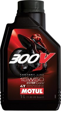 Main image of Motul 300V 4T Competition Synthetic Oil 15W-50 Liter