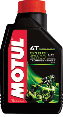 Main image of Motul 5100 4T Semi-Synthetic Oil 10W-30 1L