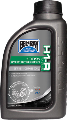 Main image of Bel-Ray H1-R 100% Synthetic Ester 2T Engine Oil Liter