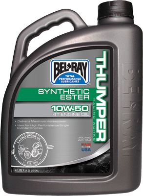 Main image of Bel-Ray Thumper Synthetic Ester 4T Engine Oil 10W-50 4L
