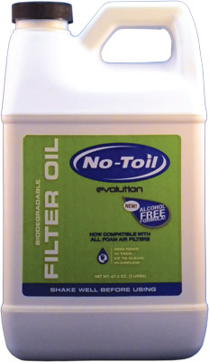 Main image of No Toil Evol Filter Oil 1/2 Gal