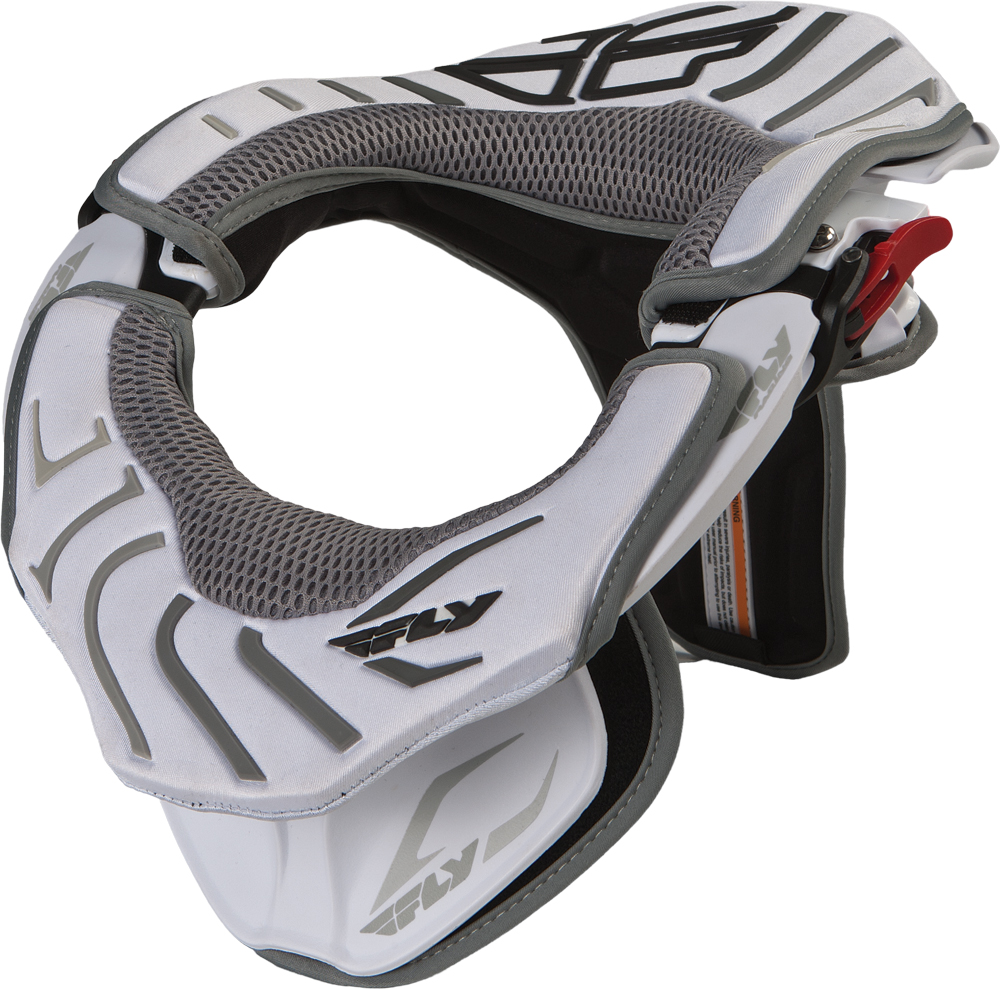 Fly Racing Zenith Neck Brace White Large - X-Large