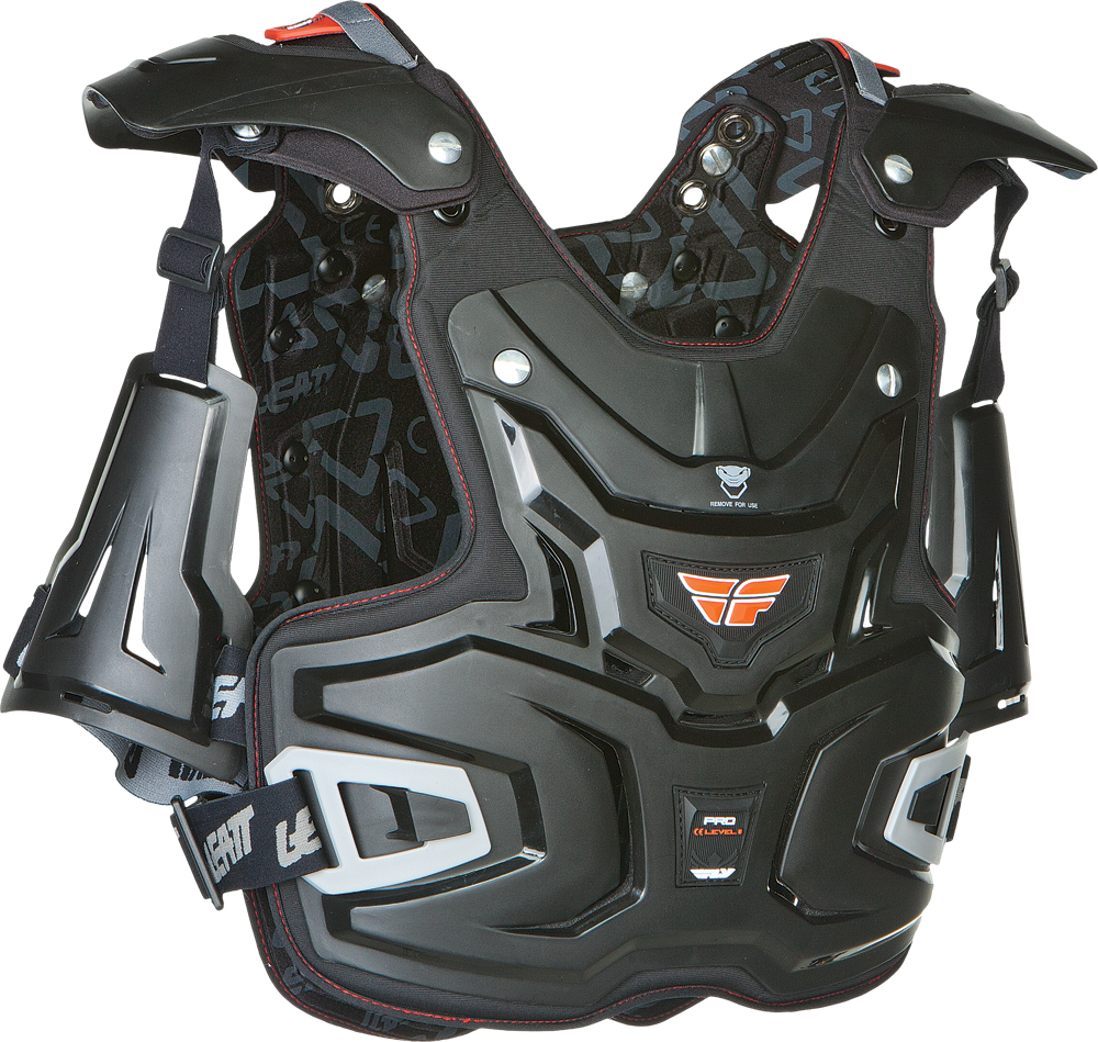 Fly Racing Pro Chest Protector Black OSFM