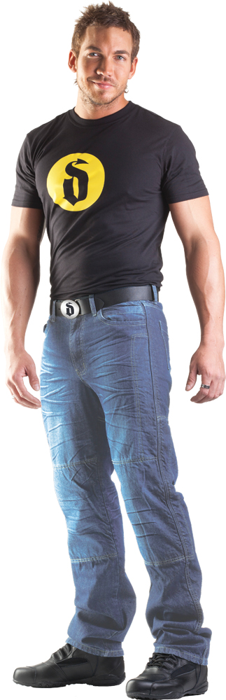 Drayco Drift Riding Jeans Blue Denim 34