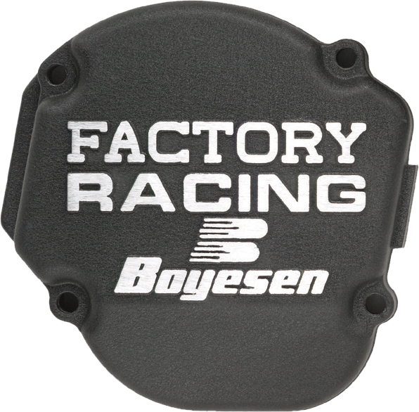 Boyesen Factory Ignition Cover - Black  SC03B