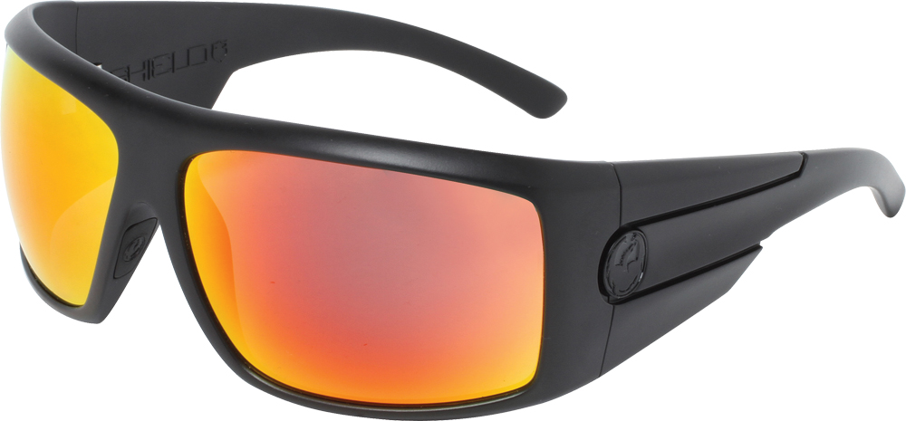 Dragon Alliance Shield Sunglasses Matte Stealth/Copper Lens