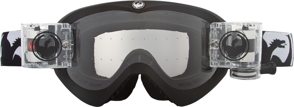Dragon Alliance Coal Rapid Roll System Clear/Clear Lens