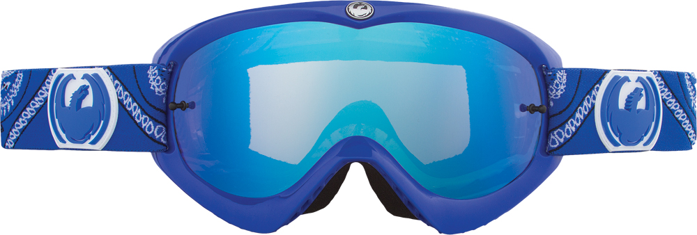Dragon Alliance MDX Goggles Paisley Red