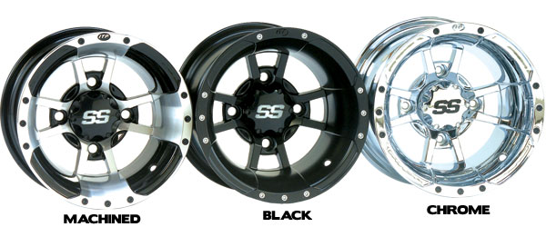 Main image of ITP SS112 Wheel (Machined) 10x5 4/156 3+2 Front