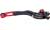 PUIG BRAKE LEVER BLACK/RED