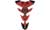 ONE TANKPAD TRIBAL RED GOLD