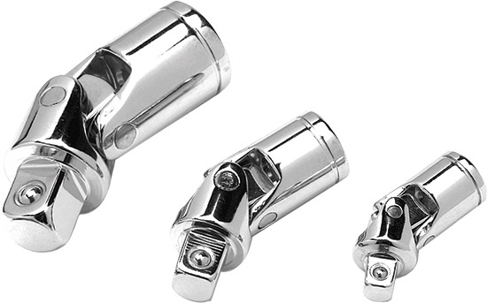 Chrome vanadium construction for strength and durabilityPolished nickel chrome plated finishU-joint