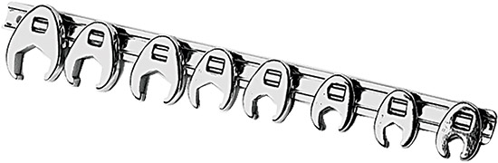 Drop forged, heat treated alloy steelGreat for hard to reach fastenersPolished chrome plated finishI
