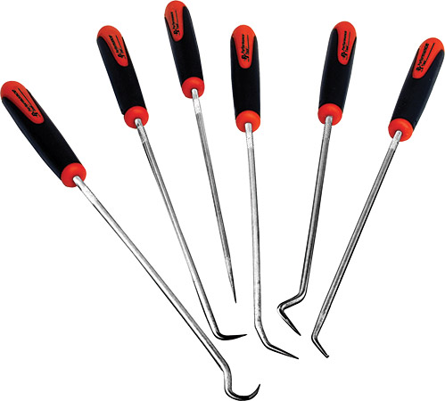 Durable alloy steel shaftsDouble injection molded handlesIncludes storage trayLifetime warrantyInclu